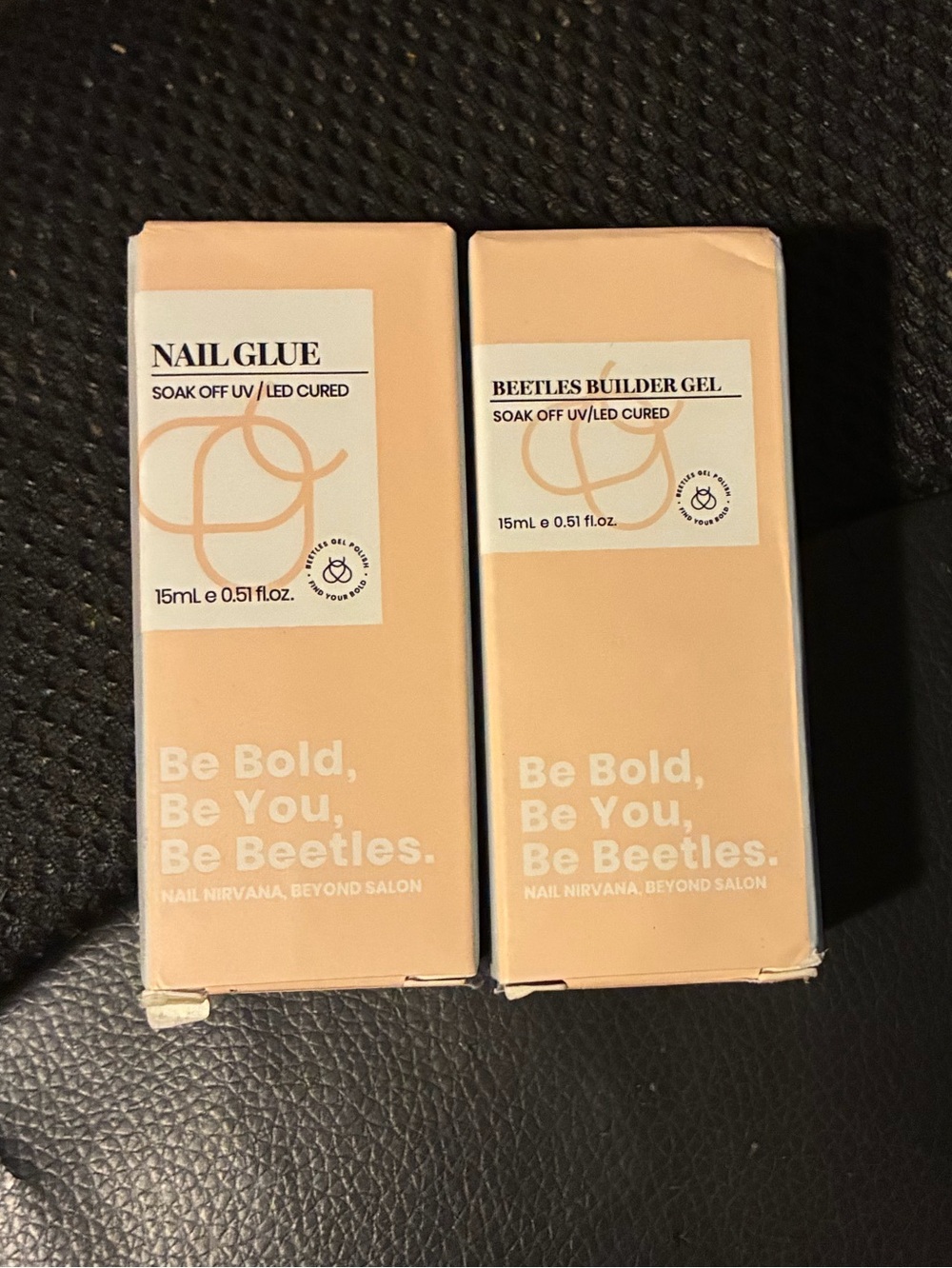 Beetles Builder Gel & Nail Glue 2 packs